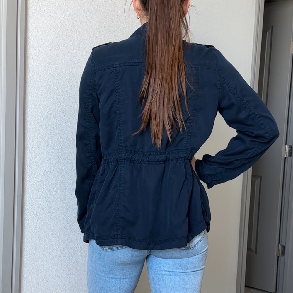 LOFT Navy Jacket - Picture 7 of 12